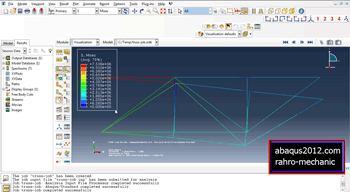 آموزش تحلیل خرپا با استفاده از نرم افزار اباکوس